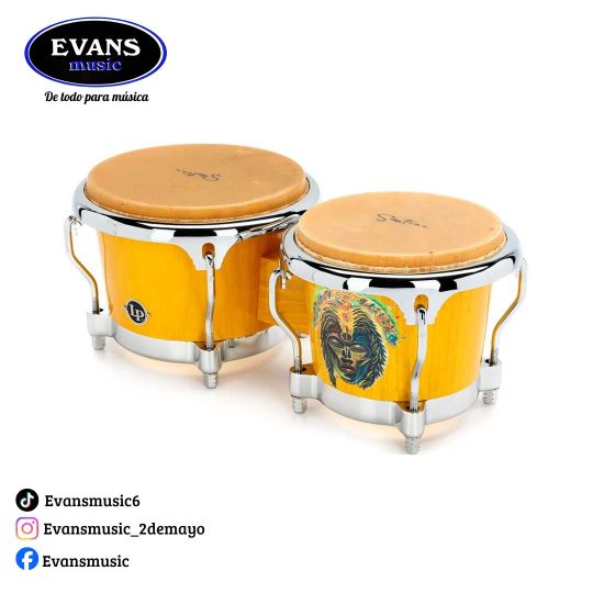 Latin Percussion LP201AX-SAS Bongo Santana – Africa Speaks