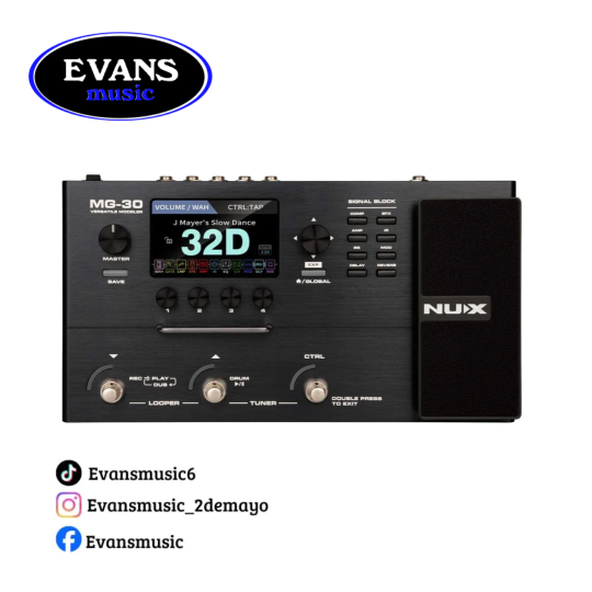 PEDAL MULTIEFECTO MG-30